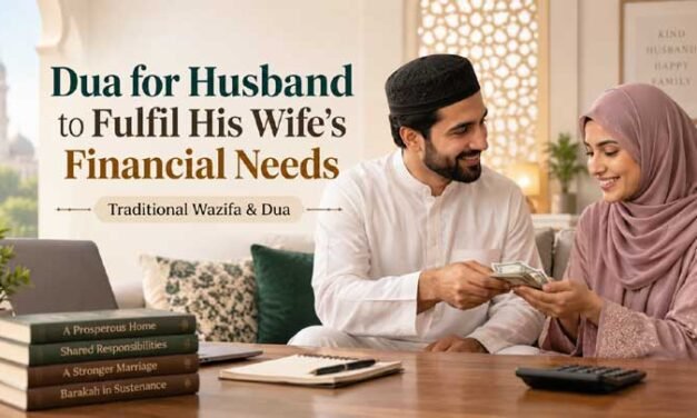 Dua for Husband to Fulfil His Wife’s Financial Needs