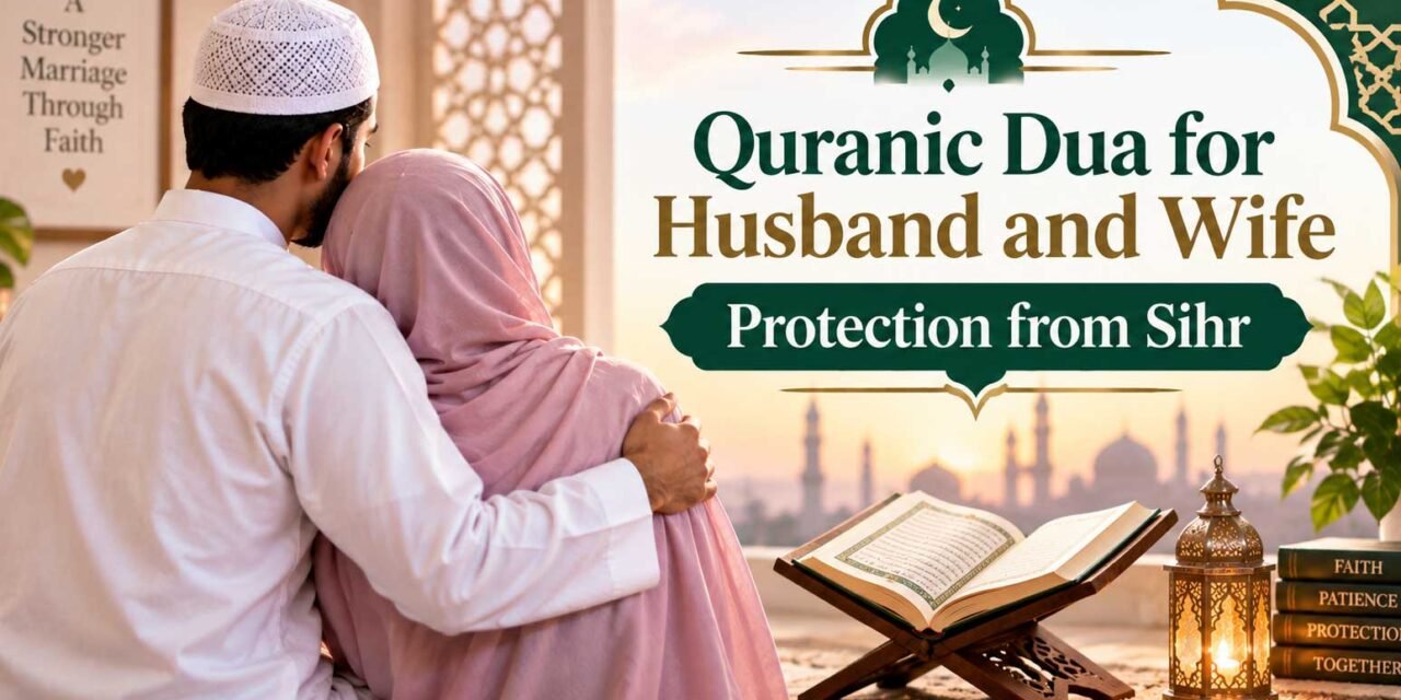 Quranic Dua for Husband and Wife Protection from Sihr