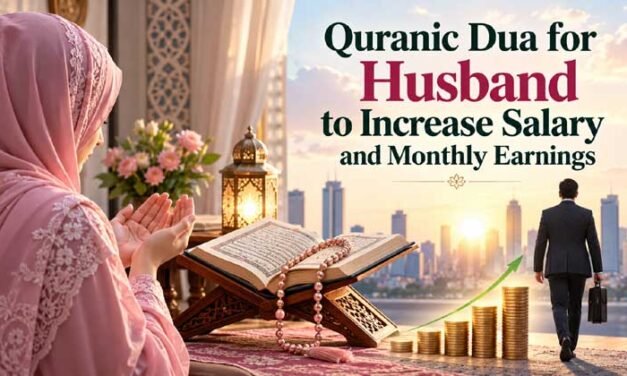 Quranic Dua for Husband to Increase Salary and Monthly Earnings